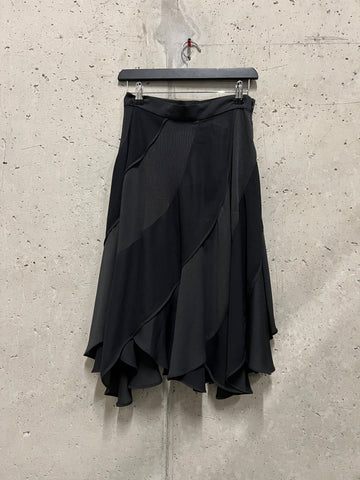 Balenciaga SS2005 Panelled Cotton Skirt (26W)