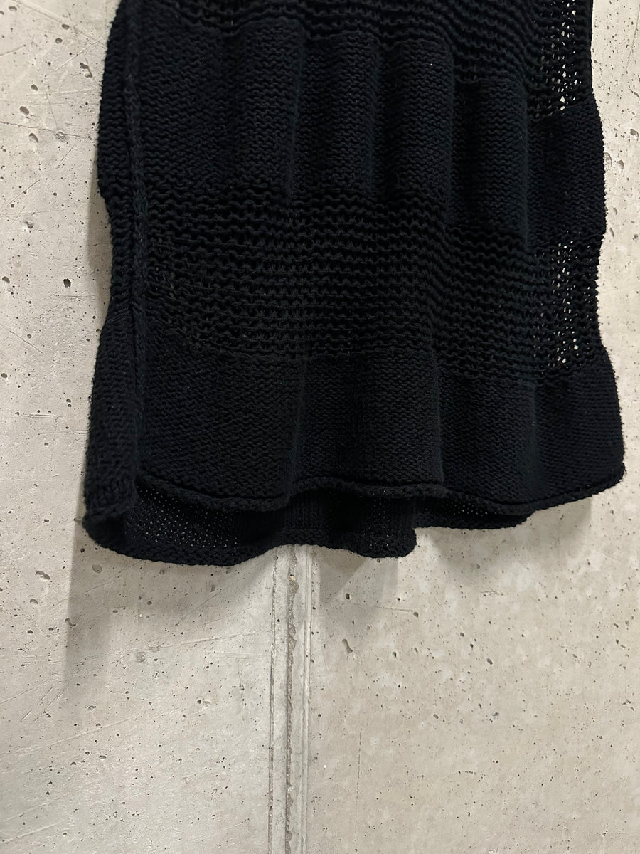 Vandalize SS2004 Oversized Mesh Knitted Vest (XS-S)