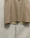 Undercover 2000s Beige Waffle Textured Skirt (W26)