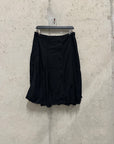 Fendi 1980s Pleated Button-Up Skirt (30W)