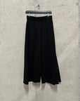 Hiroko Koshino 2000s Black Wool Trousers (W26)