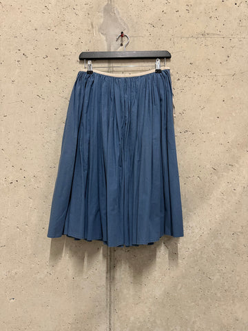 Yab-Yum 1990s Light Blue Pleated Skirt (W26)