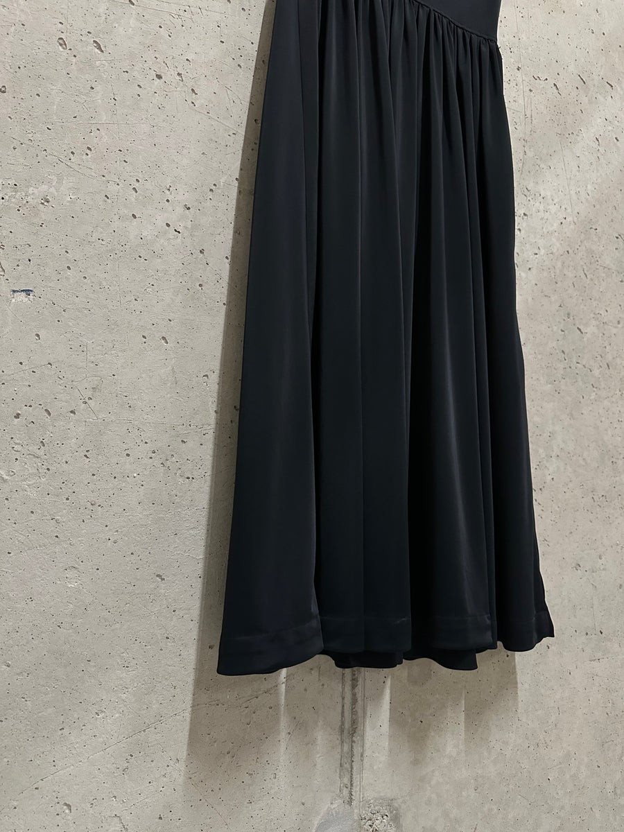Comme Des Garçons Tricot 1990s Black Long Dress (XS-S)