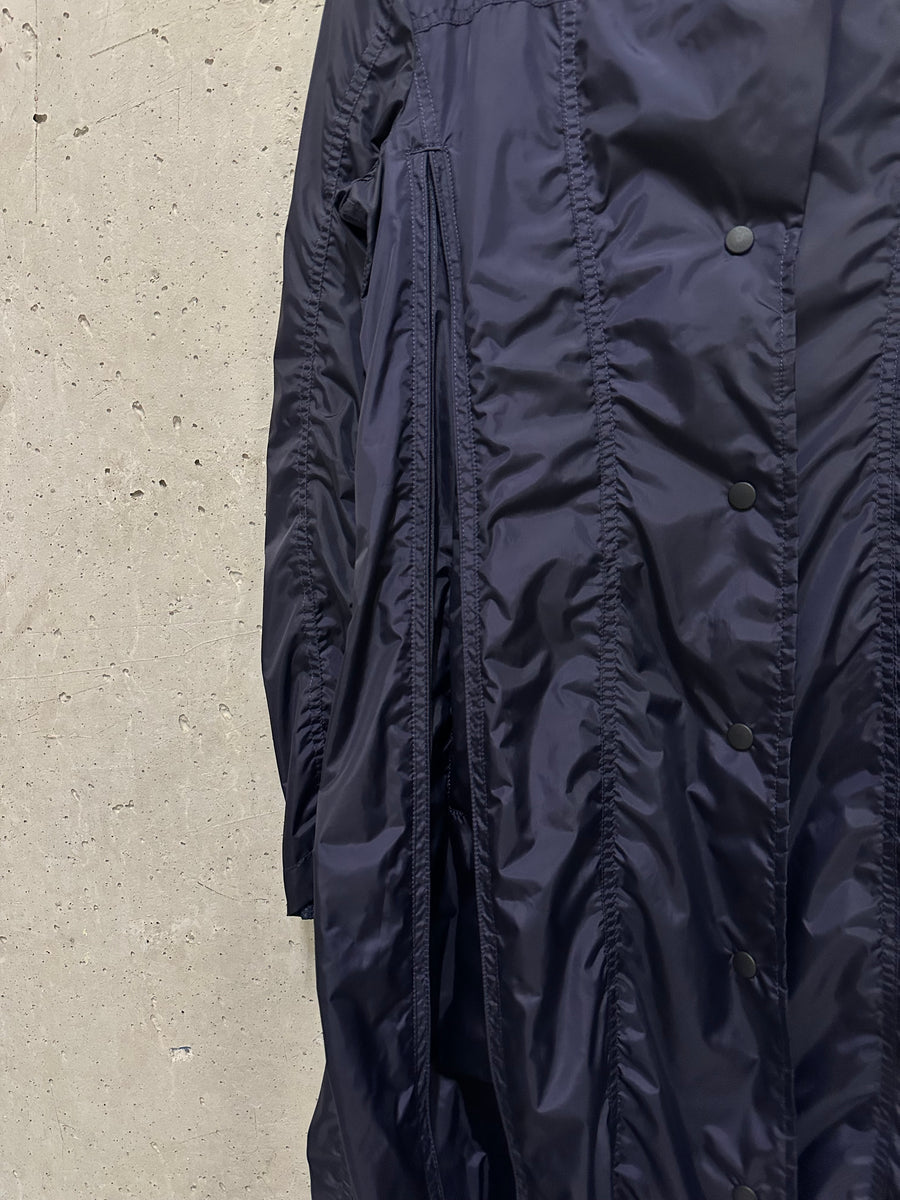 Issey Miyake SS2013 Multi-Pocket Nylon Overcoat (S-M)
