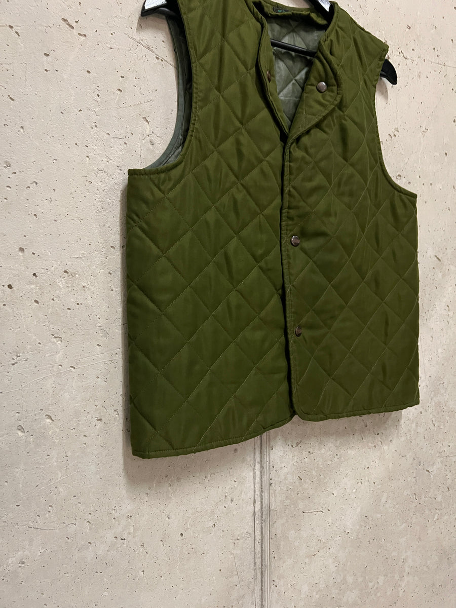 Bottega Veneta 1980s Quilted Vest (M)