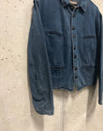 Armani Jeans 1980s Multi-Pocket Denim Jacket (S-M)