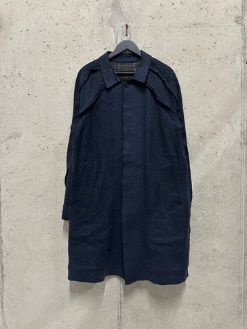 Undercover AW2005 "Arts & Craft" Wool Overcoat (L)