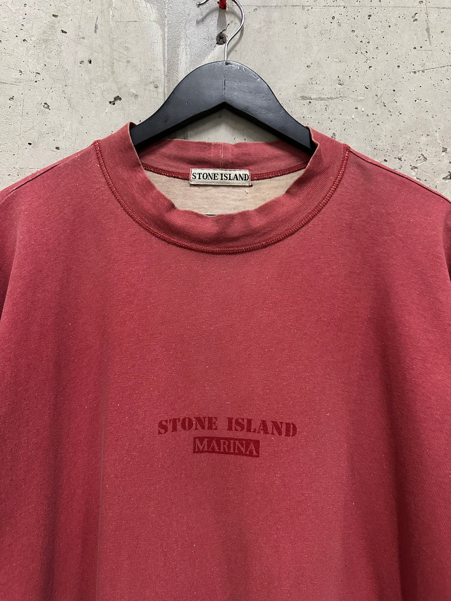 Stone Island Marina 1990s Washed T-Shirt (L)