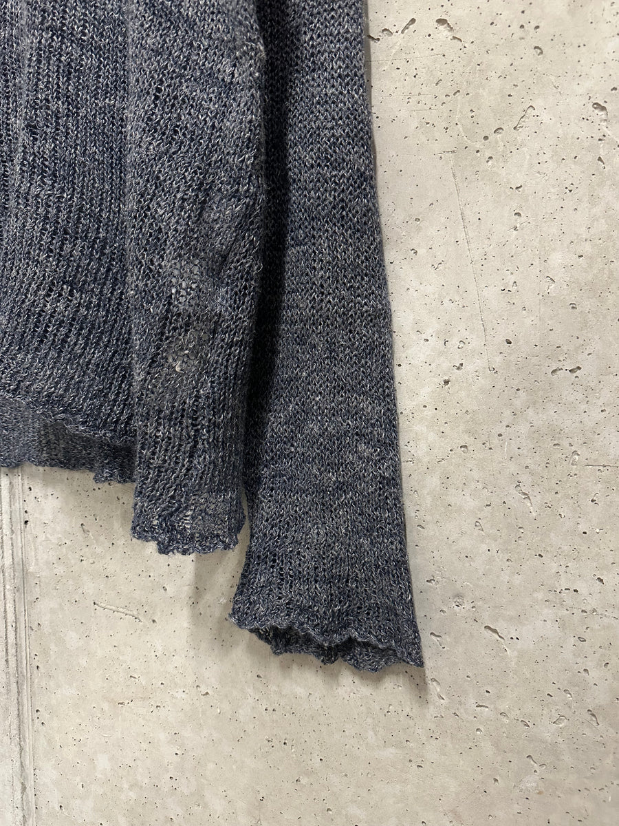 Comme Des Garçons SS1999 Distressed Knit Sweater (M)