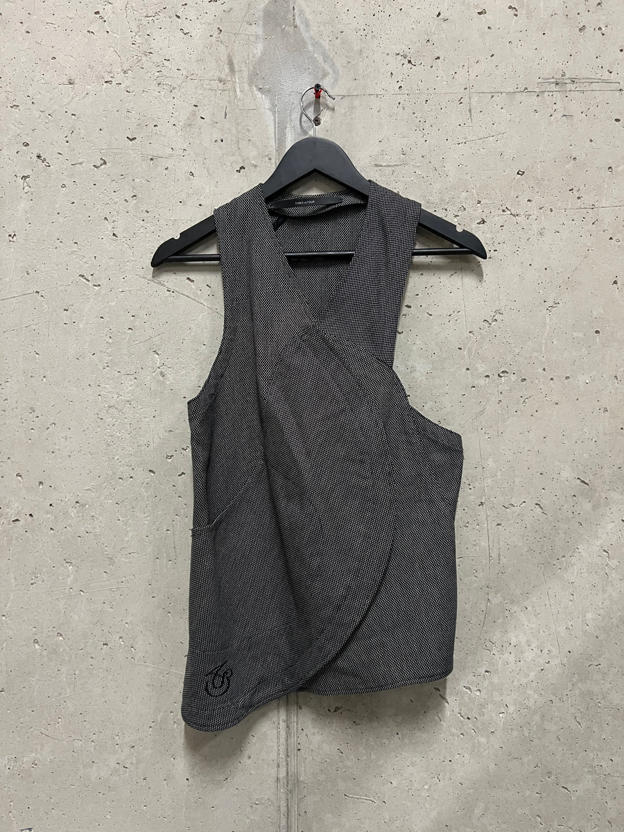 Three as Four 2000s Asymmetrical Vest (XS-S)