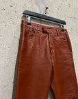 Jean Paul Gaultier SS1994 Tanned Leather Trousers (28W)