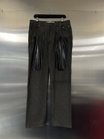 Gaudi 2000s Panelled Denim Trousers (W34)