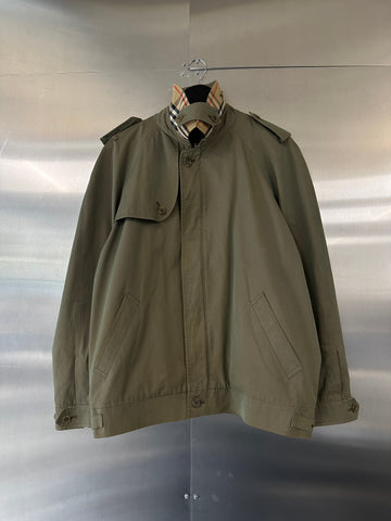 Burberry 1990s Iridescent Panelled Jacket (L)