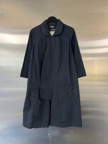 Kapital 1990s Asymmetric Lightweight Overcoat (M)